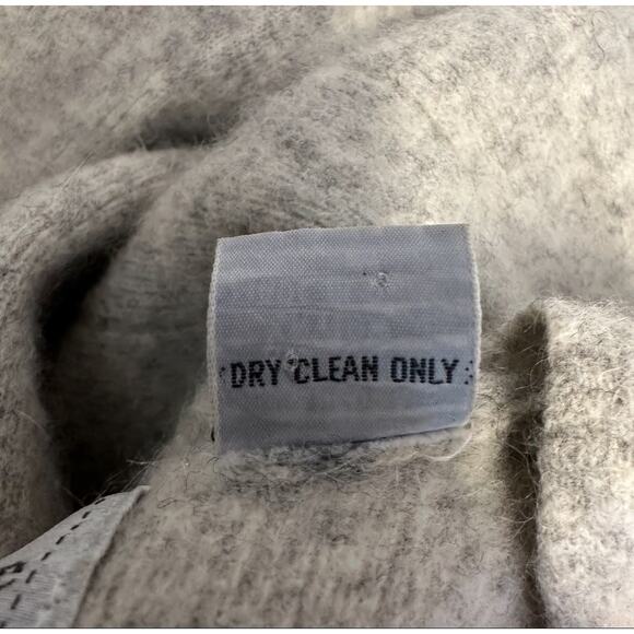 VTG Evan Picone Sweater Vest WMNS L Tan V-Neck Angora Rabbit Hair Wool 80's - Picture 7 of 7